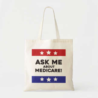 Ask Me About Medicare Tote