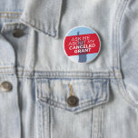 "Ask Me About My Canceled Grant" button<br><div class="desc">Was your grant terminated? Let the world know with this button,  which is sure to spark important conversations.
All proceeds will be donated to the Trans Youth Equality Foundation.</div>
