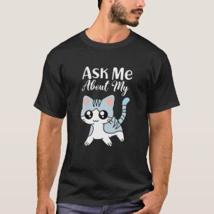 Ask Me About My Cat Children Kitten T-Shirt