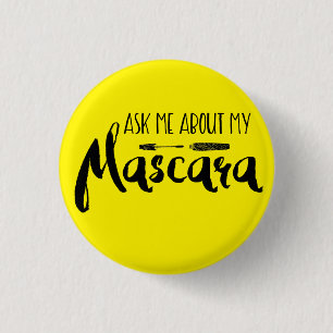 Ask me about my mascara - Younique Button