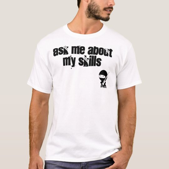 ask me ninja t shirt