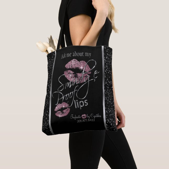 Ask me about my Smudge Proof Lips - Lipsense II Tote Bag (Close Up)
