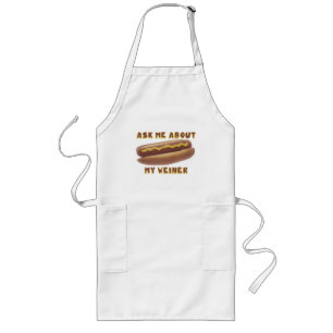 ASK ME ABOUT MY WEINER bbq apron