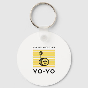 Ask me about my yoyo keychain