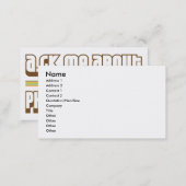 Ask Me About Physical Therapy Business Card (Front/Back)