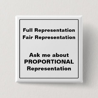 Ask me about Proportional Representation square Button