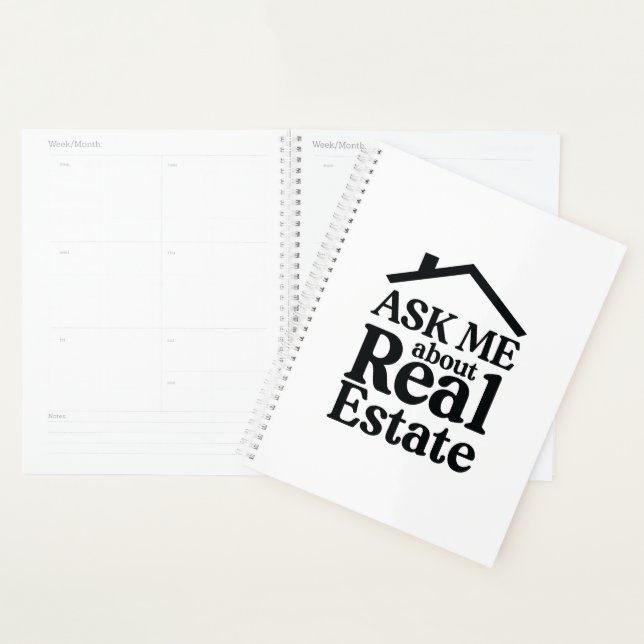 Ask Me About Real Estate Planner (Display)