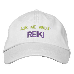 ASK ME ABOUT REIKI - Personalized Adjustable Hat