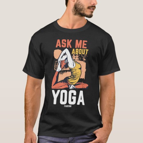 Ask Me About Yoga T_Shirt