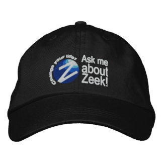 "Ask me about Zeek!" Black Cap