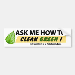 Ask Me How Bumper Sticker