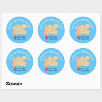 Ask Me if I've Washed My Hands Classic Round Sticker
