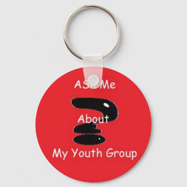 Ask me Keychain (Front)