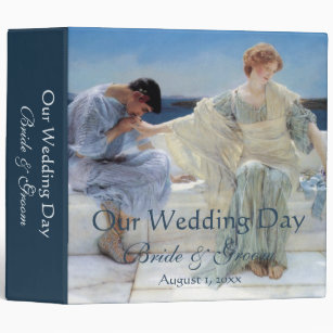 Ask Me No More by Alma Tadema Wedding Binder