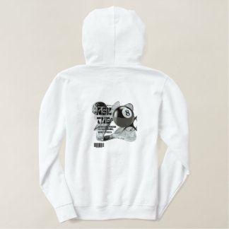 ASK THE 8 BALL EMBROIDERED HOODIE