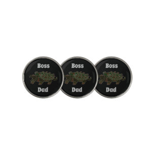 Ask the Boss Dad Alligator Snapping Turtle Golf Ball Marker