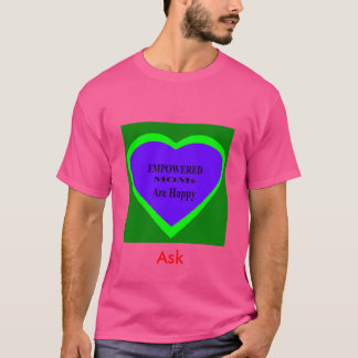 Ask TjGibney The MUSEUM Zazzle Template T-Shirt