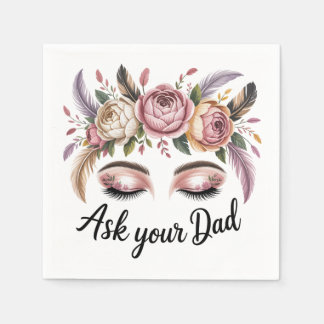Ask Your Dad Napkins