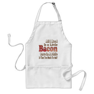 Asking for Bacon Adult Apron