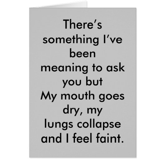 Asking out on a date (Front)