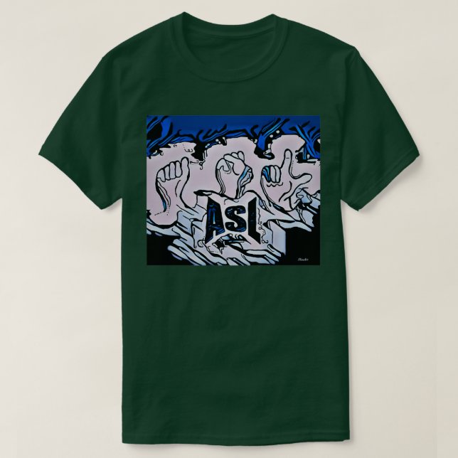 ASL 10 T-Shirt (Design Front)