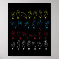 ASL Alphabet Teacher American Sing Language ASL Ch