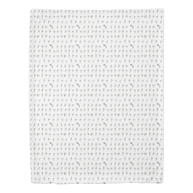 ASL Chart Duvet Cover (Front)