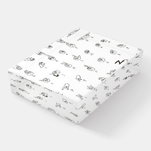 ASL Chart Rectangular Paperweight