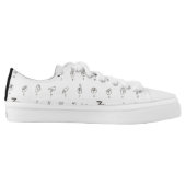 ASL Chart Shoes (Left Shoe Inside)