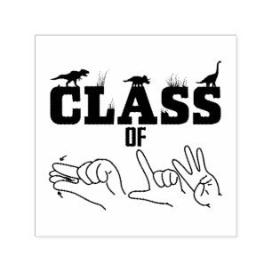 ASL - Class of 2026 - Graduation ASL Design Self-inking Stamp