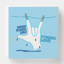 ASL Design - Wash, Rinse, and Dry Love ILY