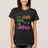 ASL Faith Hope Love American Sign Language Christi