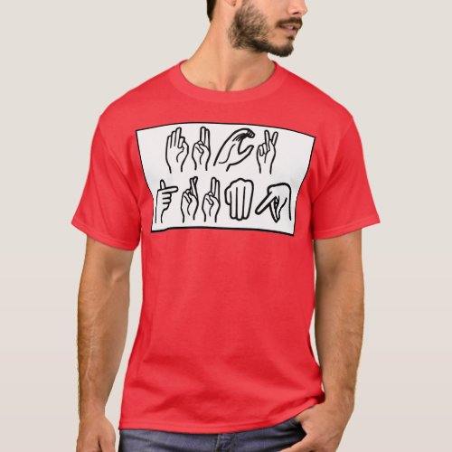 ASL Fck Trump T_Shirt