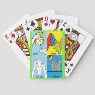 ASL Four Steps to Success Poker Cards