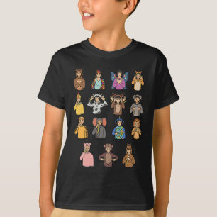 Asl Hand Gesture Deaf Hearing Loss Awareness Boy T-Shirt