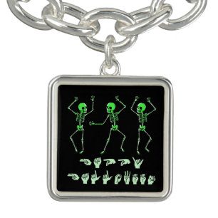 ASL Happy Halloween I - Cute Spooky Season Bracelet