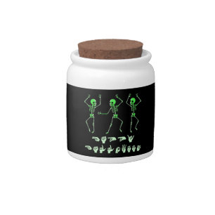 ASL Happy Halloween I - Cute Spooky Season Candy Jar