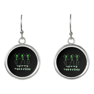 ASL Happy Halloween I - Cute Spooky Season Earrings