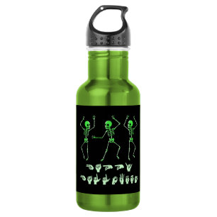 ASL Happy Halloween I - Cute Spooky Season Stainless Steel Water Bottle