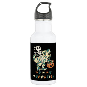 ASL Happy Halloween II - Cute Spooky Season Stainless Steel Water Bottle