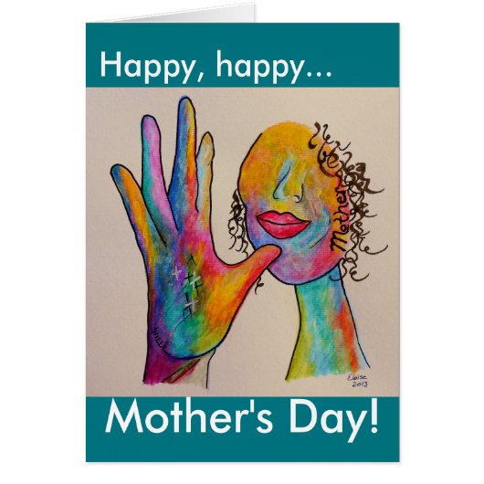 ASL Happy Mother's Day Cards (Front)
