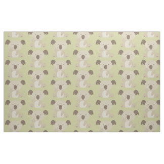 ASL I Love You Koala Patterned Fabric