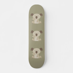 ASL I Love You Koala Skateboard Deck