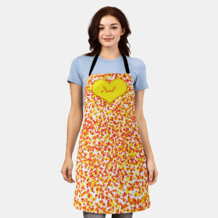 ASL-I Love You with Heart by Shirley Taylor Apron