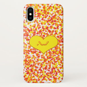 ASL-I Love You With Heart by Shirley Taylor iPhone XS Case