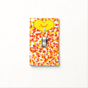 ASL-I Love You with Heart by Shirley Taylor Light Switch Cover