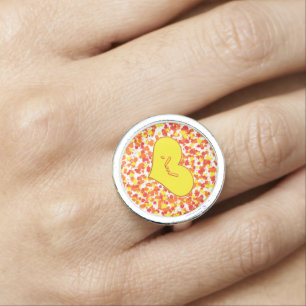 ASL-I Love You with Heart by Shirley Taylor Ring
