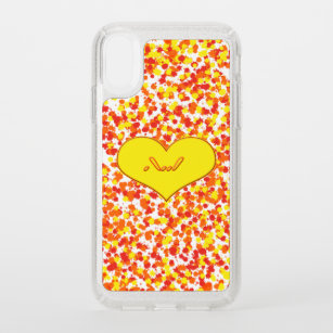 ASL-I Love You with Heart by Shirley Taylor  Speck iPhone XR Case