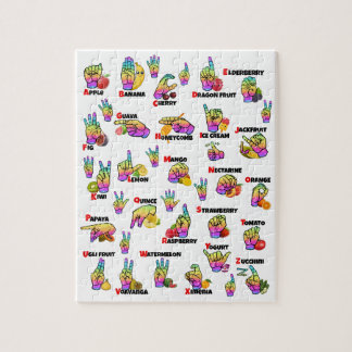 ASL Learning – Alphabet & Numbers Jigsaw Puzzle