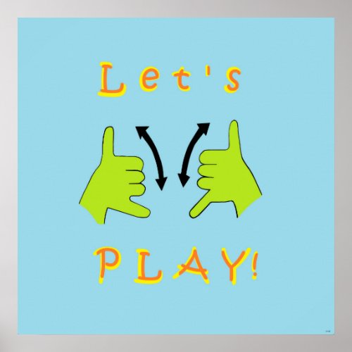 ASL Lets PLAY Poster